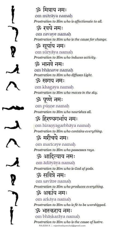 You are currently viewing 🌞 सूर्य नमस्कार मंत्र और योग 🌞